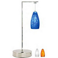 Digital LED Lamp - Blue Rounded Cloud Shade